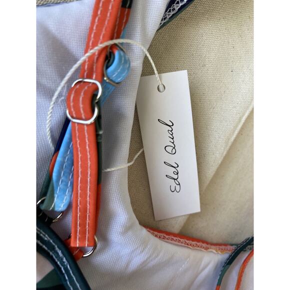 Edel Qual Swim Crop Top Beach Pool Festival Bikini Swimsuit Size M New W/Tags - Picture 7 of 8